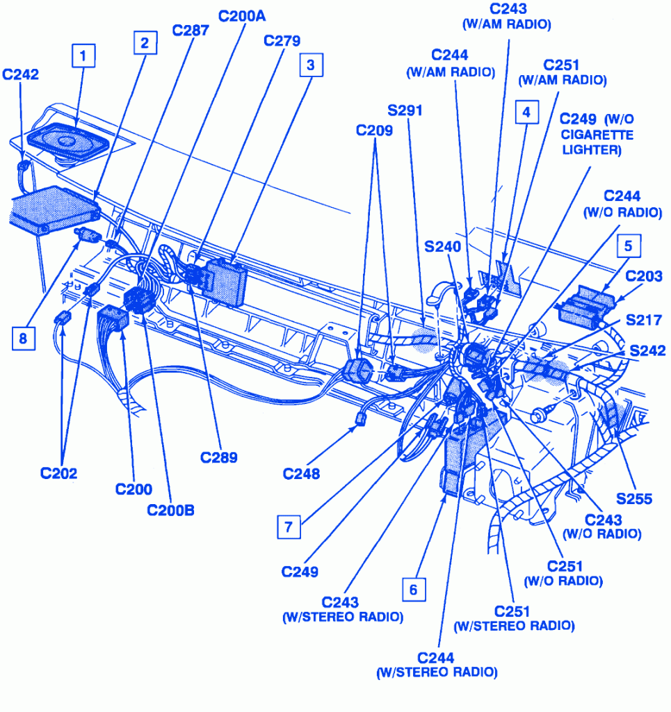 94 silverado 1500 fuse box 94 silverado engine elsavadorla 2001 Mustang Fuse Diagram 2001 chevy blazer