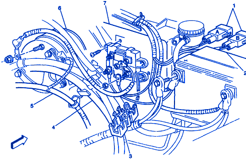 Chevrolet Tahoe 350 R 1996 Electrical Circuit Wiring Diagram » CarFuseBox