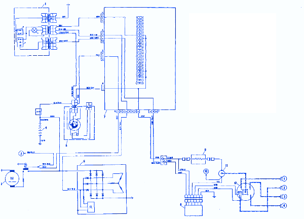 Fiat X1-9 1986 Ignition Electrical Circuit Wiring Diagram » CarFuseBox