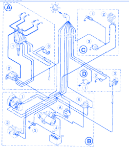 Bayliner Capri 1850LS 1997 Electrical Circuit Wiring Diagram » CarFuseBox