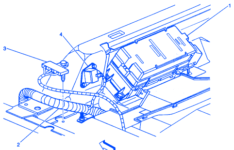 Buick Lesabre 2002 Left Rear Seat Electrical Circuit Wiring Diagram