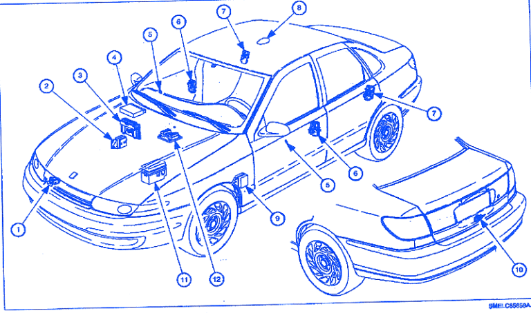 Saturn LW-200 2001 Electrical Circuit Wiring Diagram » CarFuseBox