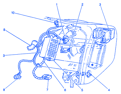 Chevrolet Blazer 1998 Electrical Circuit Wiring Diagram » CarFuseBox