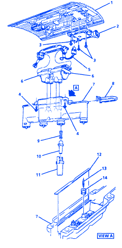 Oldsmobile 1993 Engine Part Electrical Circuit Wiring Diagram » CarFuseBox