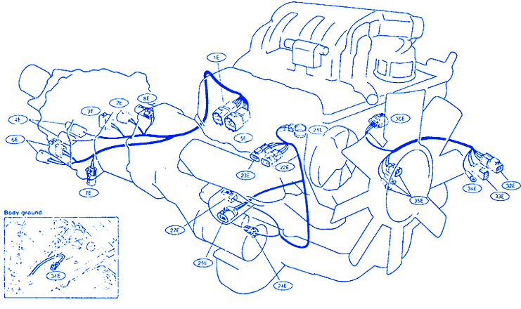 Nissan B15 2002 Engine Electrical Circuit Wiring Diagram » CarFuseBox