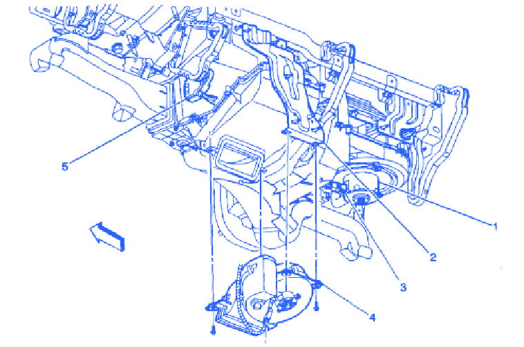 GMC Kodiak C4500 2007 Instrument Center Electrical Circuit Wiring