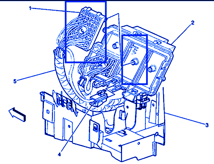 GMC Caballero 2.5 2007 Engine Electrical Circuit Wiring Diagram