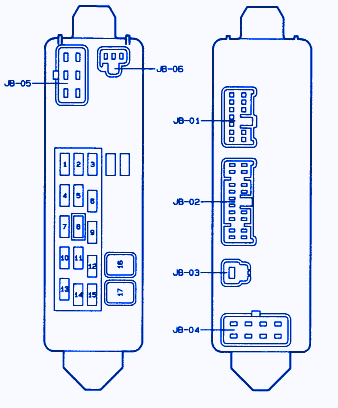 1999 Mazda Protege Radio Wiring Diagram / 1997 Mazda Protege Radio