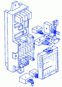 Subaru-Legacy-1990-Under-Dash-Fuse-Box-Diagram