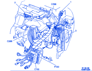 Chevrolet 1500 Pick Up 1996 Engine Electrical Circuit Wiring Diagram