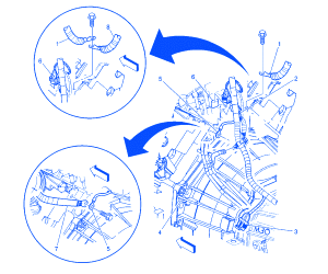 Chevrolet Silverado 2002 Engine Room Electrical Circuit Wiring Diagram