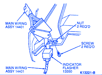 Mercury Cougar V8 1997 Electrical Circuit Wiring Diagram - CarFuseBox