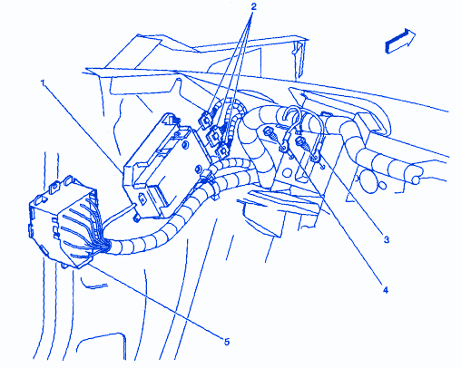 Pontiac Sunfire 2.2 1999 Relay Electrical Circuit Wiring Diagram