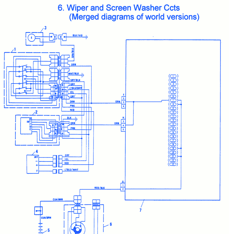 Fiat Uno 1990 Wiper Electrical Circuit Wiring Diagram ... alfa romeo spider ignition wiring diagram 