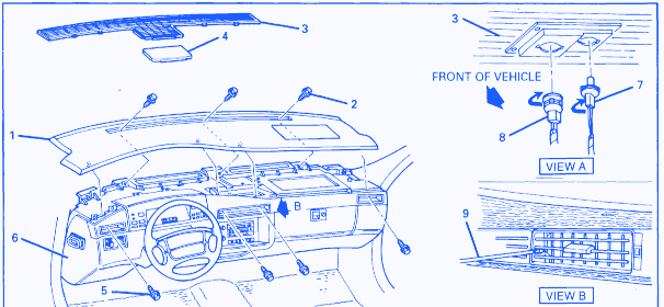 Cadillac Deville 1995 Electrical Circuit Wiring Diagram - CarFuseBox