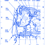 Ford Mustang GT 2002 Under The Dash Electrical Circuit Wiring Diagram