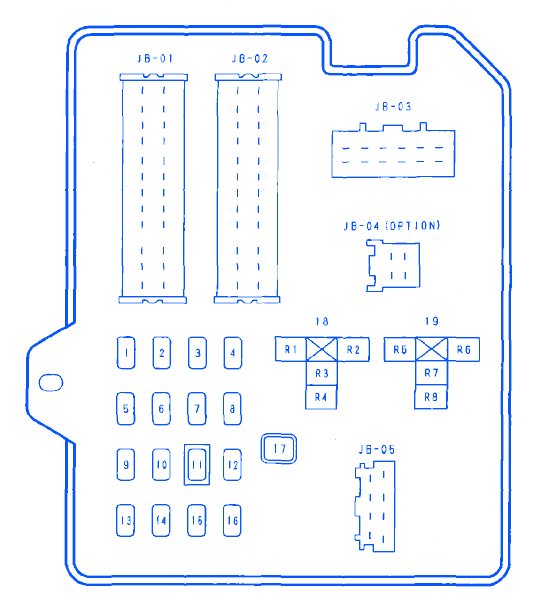 Mazda 6 2 3 Litre 2003 Fuse Box Block Circuit Breaker Diagram Carfusebox