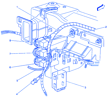 Pontiac Grand Prix 3.8 1999 Engine Electrical Circuit Wiring Diagram