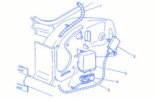 Cadillac CAD Escalade 1999 Rightside Dash Electrical Circuit Wiring