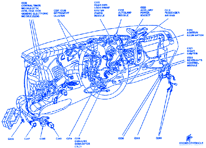 Ford Expedition 2000 Accessory Item Electrical Circuit Wiring Diagram