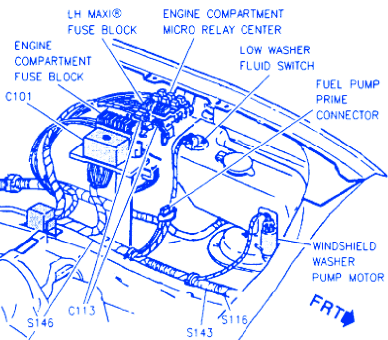 Cadillac Hearse 2006 Part Engine Electrical Circuit Wiring Diagram