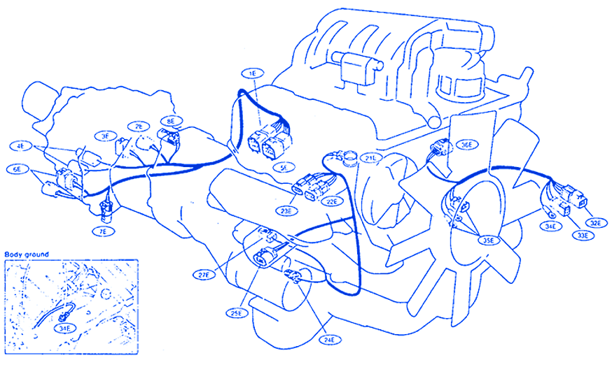 Nissan Xterra 2004 Front Wiring Electrical Circuit Wiring Diagram