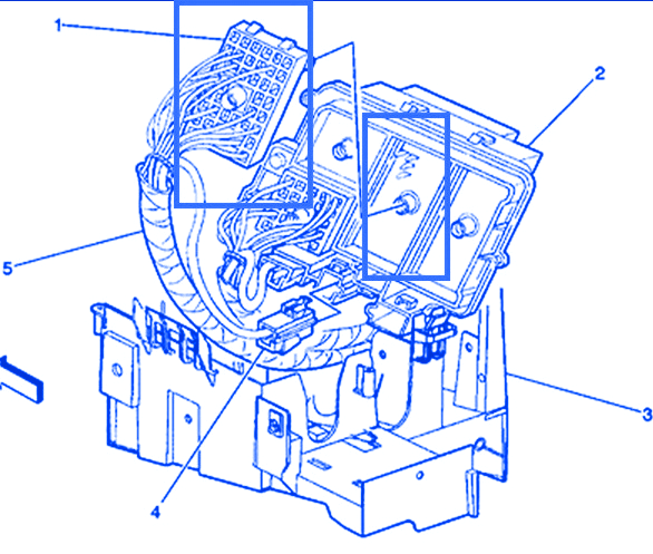 GMC W4500 2006 Under The Hood Electrical Circuit Wiring Diagram