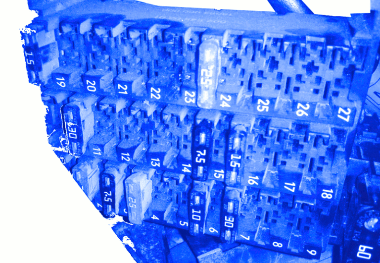 Mercedes Benz GL450 2007 Main Fuse Box/Block Circuit Breaker Diagram