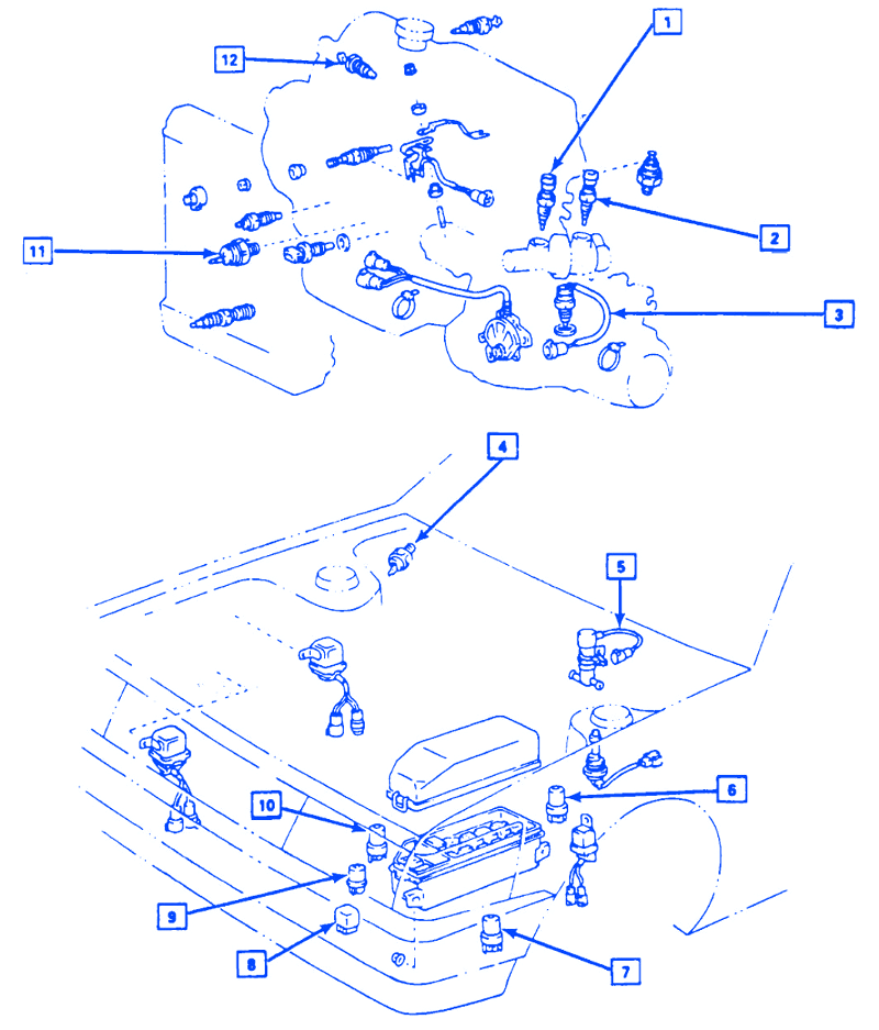 Chevrolet Camaro Z28 1993 Electrical Circuit Wiring Diagram - CarFuseBox