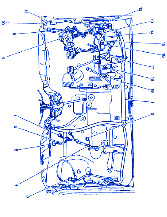 Chevrolet Avalanche 2002 Junction Electrical Circuit