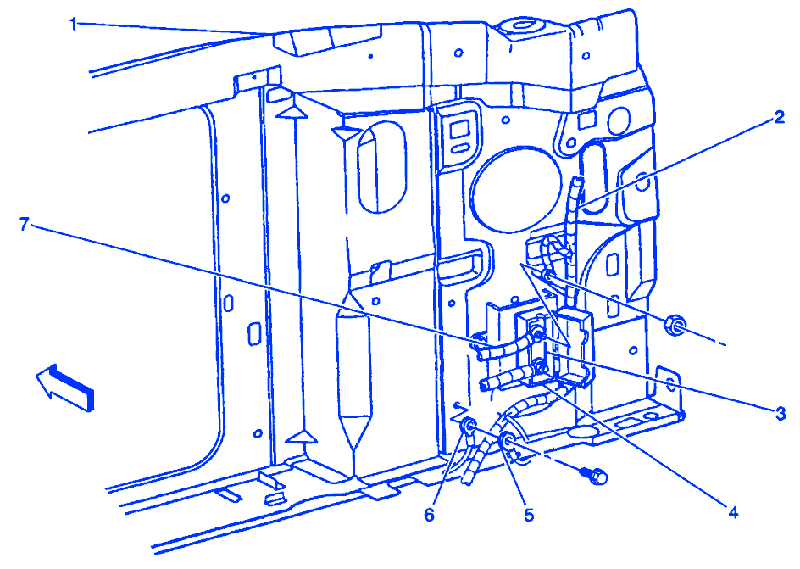 Chevrolet Spark 2004 Interior Electrical Circuit Wiring Diagram