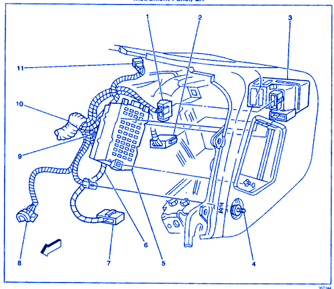 Daewoo Lanos 2008 Engine Electrical Circuit Wiring Diagram  