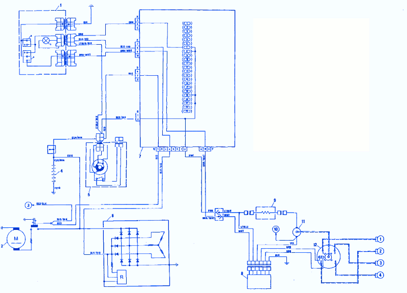 Fiat Uno 1990 Starting Ignition Electrical Circuit Wiring