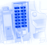 Vauxhall Corsa D 2014 Instrument Panel Fuse Box / Block Circuit Breaker