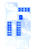 Vauxhall Corsa D 2014 Load compartment Fuse Box / Block Circuit Breaker